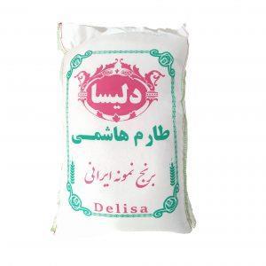 برنج دلیسا طارم هاشمی نمونه ایرانی 10kg 