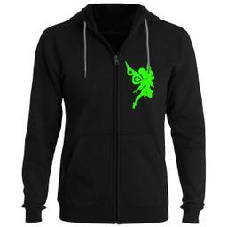 سویشرت زنانه طرح فرشته کد FS94 رنگ مشکی