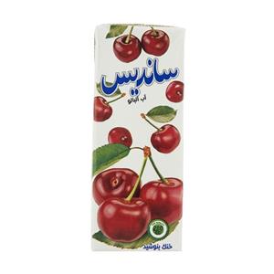 آبمیوه ساندیس با طعم آلبالو - 200 میلی لیتر