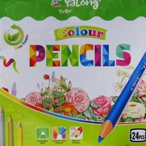 مداد رنگی 24 رنگ یالونگ کد YL815