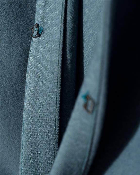 ‌آیلار ​پالتو زنانه کچه آبی نفتی