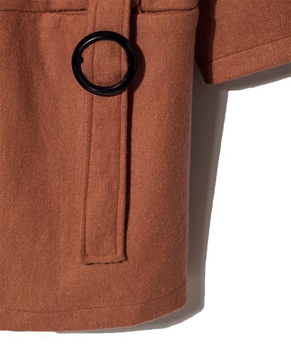 ‌آیلار ​پالتو زنانه کچه آجری