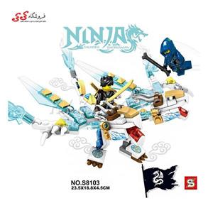 لگو نینجاگو کول  COLE با اژدهاSY 8103 NINJAGO