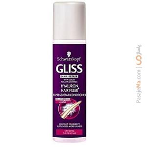 اسپری ترمیم کننده مو هیالورون گلیس کور شوارتسکف Gliss Kur Hyaluron + Hair Filler Express Repair Conditioner Spray