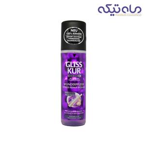 اسپری ترمیم کننده مو هیالورون گلیس کور شوارتسکف Gliss Kur Hyaluron + Hair Filler Express Repair Conditioner Spray