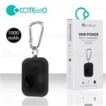 پاوربانک وایرلس 1000 میلی آمپر Coteetci PB3 Mini Power مخصوص اپل واچ