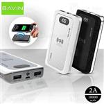 پاوربانک وایرلس 10000 میلی آمپر باوین Bavin PC199-W Wireless Power Bank