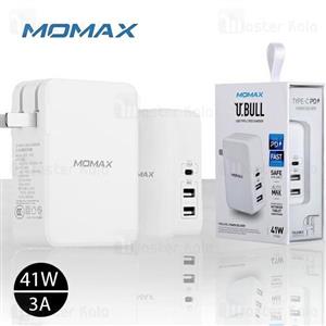 شارژر دیواری فست شارژ Momax UM7 U BULL Type-C PD Charger با توان 41 وات 