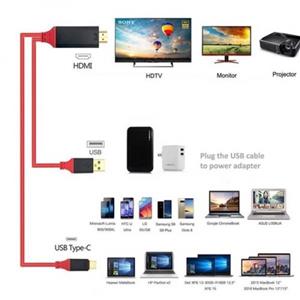 کابل HDMI به تایپ سی Earldom ET W12 4K Cable 1.5 متر 