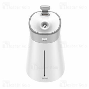 دستگاه بخور سرد Baseus Slim Waist Humidifier DHMY B02 مجهز به پنکه چراغ LED 