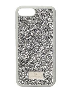 ‌SWAROVSKI قاب گوشی آیفونSWAROVSKI نقره ای iPhone 7/8 Plus 