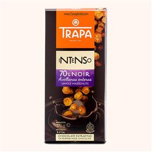 شکلات تراپا تلخ 70% مدل اینتنسو فندق کامل بدون گلوتن
