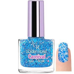 لاک کارناوال شماره 13 گلدن رز GOLDEN ROSE CARNIVAL NAIL COLOR