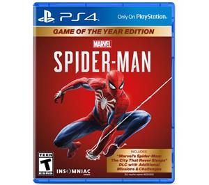 دیسک بازی Spider-Man نسخه Game of The Year Edition – مخصوص پلی استیشن ۴ Spider Man Marvel Game Of The Year Edition