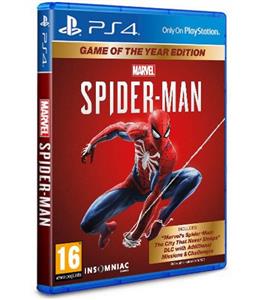 دیسک بازی Spider-Man نسخه Game of The Year Edition – مخصوص پلی استیشن ۴ Spider Man Marvel Game Of The Year Edition