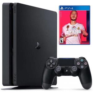 پلی استیشن 4 اسلیم 1 ترابایت باندل 2 دسته  Playstation 4 Slim 1TB Two Dualshock4 Bundle FIFA20