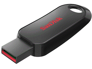 فلش مموری سن دیسک مدل Cruzer Snap CZ62 ظرفیت 128 گیگابایت SanDisk Cruzer Snap USB FLASH DRIVE 128 GB