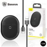 شارژر وایرلس بیسوس Baseus Cobble Wireless Charger WXYS-01 توان 15 وات