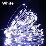 ریسه میکرو LED مفتولی 5 متر سفید مهتابی با تغذیه برق شهری