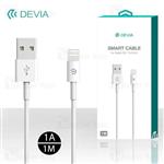 کابل لایتنینگ دیویا Devia C0328 Smart USB Cable توان 1 آمپر و طول 1 متر