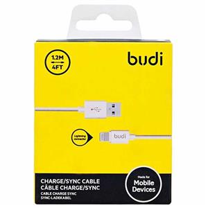 کابل لایتنینگ بودی Budi M8J023 Micro USB Cable توان 2 آمپر 