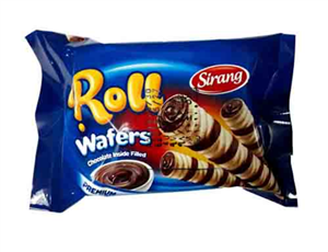 ویفر لوله ای با مغزی کرم کاکائو سیرنگ مقدار 40 گرم