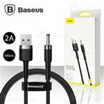 کابل شارژ سوزنی بیسوس Baseus Cafule USB To DC 3.5MM CADKLF-G1 توان 2 آمپر