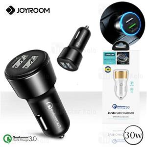 شارژر فندکی فست شارژ جویروم Joyroom CC-032 Phantom QC 3.0 دو پورت