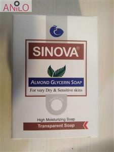 صابون گلیسیرین بادام سینوا Almond Glycerin Soap حجم 110 گرم 