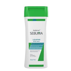 مایع شوینده بدن مخصوص پوستهای چرب و دارای آکنه آردن sebuma حجم 250 گرم Ardene Sebuma Liquipain Body Wash For Oily And Acne Prone Skin 250ml