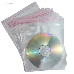  کاور CD لب چسب بسته 100 عددی 