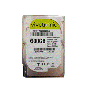 هارد سرور 600 گیگابایت 2.5 اینچ ویوترونیک Vivetronic HDD 600GB 10K