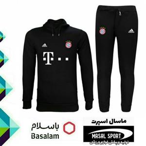ست هودی و شلوار مردانه پاتیلوک طرح بایرن مونیخ کد 400042