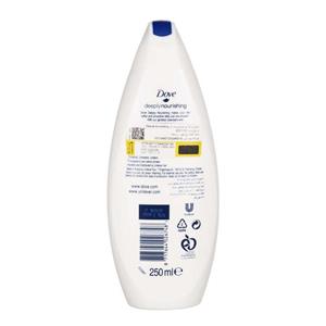 شامپو بدن کرمی Dove مدل deeply nourishing حجم 500 ml
