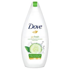 شامپو بدن کرمی حاوی خیار و چای سبز داو حجم 250 میلی لیتر Dove Cucumber And Green Tea Body Wash 250ml