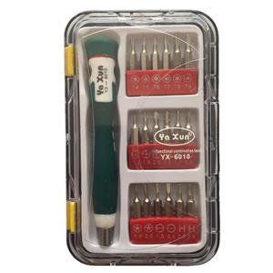 مجموعه 19 عددی سری پیچ گوشتی یاکسون مدل YX-6010