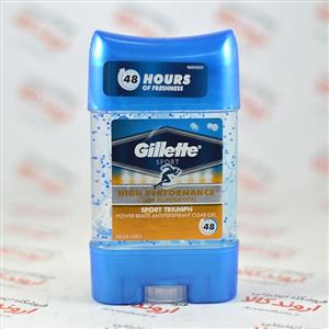 مام دئودورانت Gillette ژیلت مدل Sport Triumph مام ژله ای دانه دار اسپورت ترایمف ژیلت حجم 75 میل