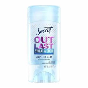 استیک دئودورانت ژلی سکرت مدل Completely Clean حجم ۷۳ میل Secret completely clean deodorant