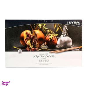 مداد رنگی 36 رنگ لیرا مدل پلی کالر