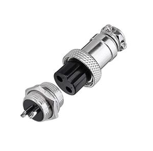 کانکتور فلزی نظامی 2پین GX-16 2PIN