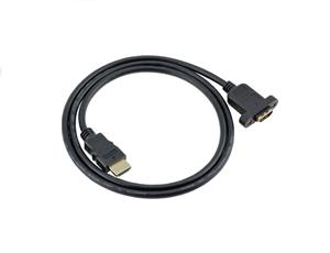 کابل HDMI روپنلی پیچ دار 1m