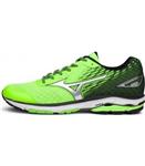 کفش پیاده روی مردانه میزانو Mizuno Wave Rider 19 Fluorescent Green J1GC160308