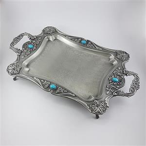 سینی پیوتر متوسط نگین دار یونیک کد 1373