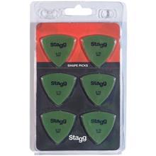 پیک گیتار استگ مدل  SPELLIX6-0.73 بسته‌ شش عددی Stagg SPELLIX6-0.73 Triangle Guitar Picks