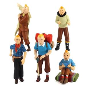 فیگور طرح تن تن مجموعه 6 عددی