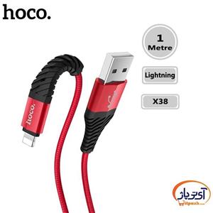 کابل تبدیل USB به لایتنینگ هوکو مدل X38 طول 1 متر