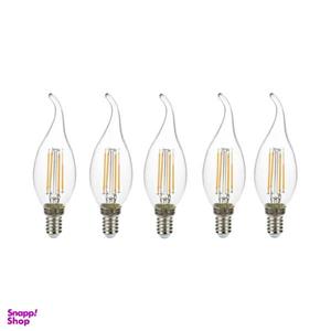 لامپ فیلامنتی 4 وات مدل SHC بسته 5 عددی