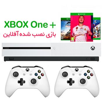 مجموعه کنسول بازی مایکروسافت مدل  Xbox One S ظرفیت 1 ترابایت