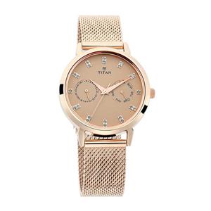 ساعت مچی عقربه ای زنانه تیتان مدل T2569WM04 Titan T2569WM04 Watch For Women