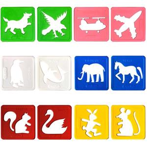 شابلون دانشمند مدل حیوانات مجموعه 12 عددی